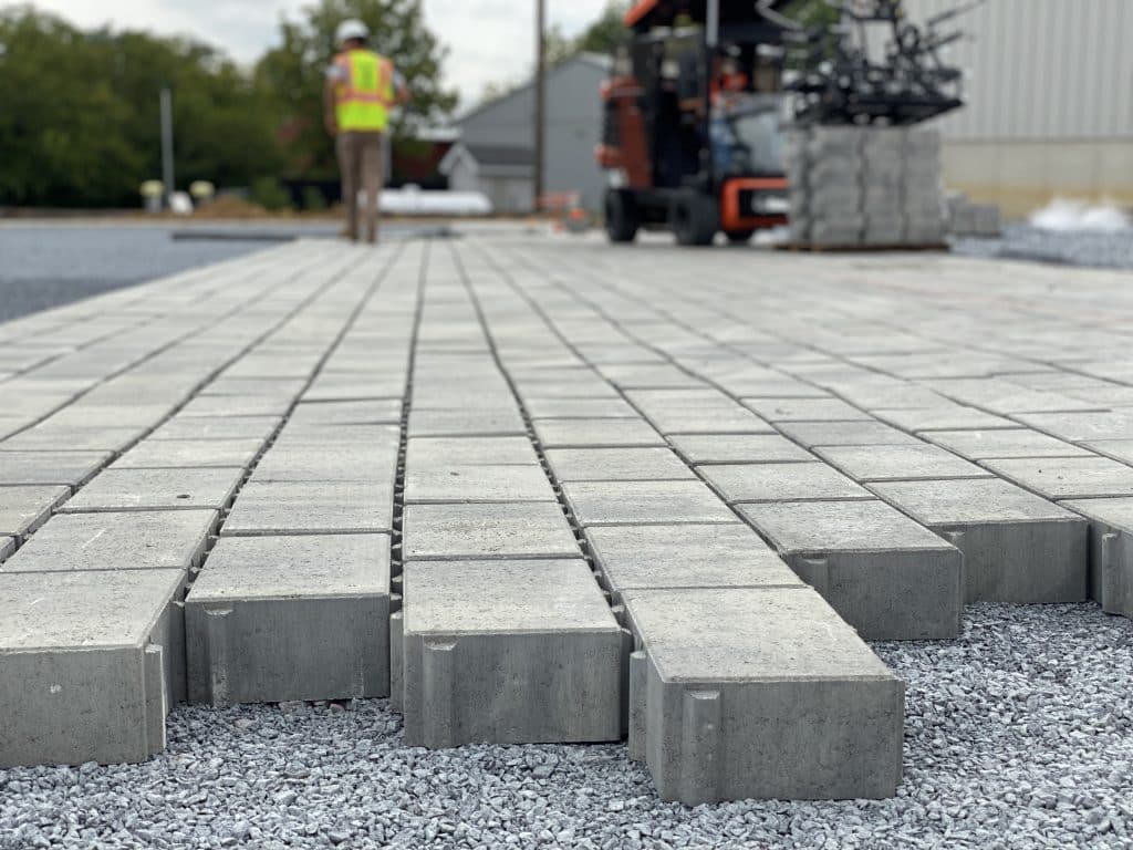 concrete pavers